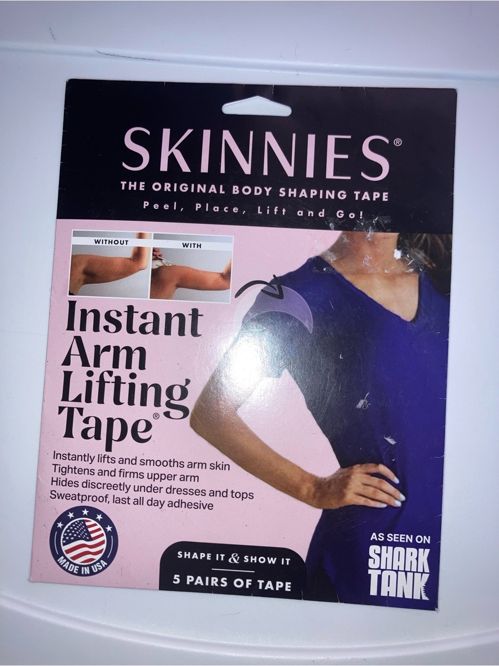 SKINNIES Instant Arm Lifting Tape new